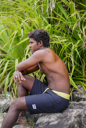 Black Board Shorts